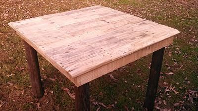Custom Made Bar Height Pallet Table