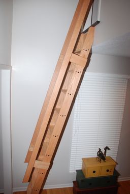 Custom Made Loft/Library Ladder