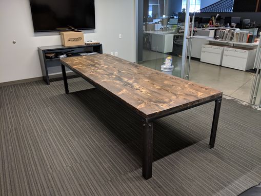 Custom Made Industrial Conference Table