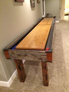 Custom Made Custom Shuffleboard Table