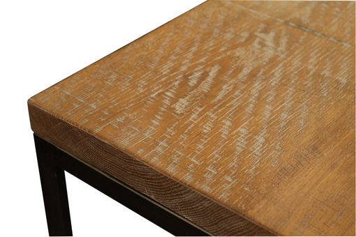 Custom Made Art Square Side Table