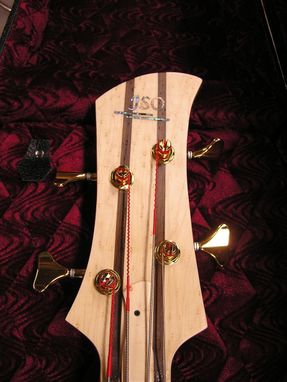 Custom Made 4-String Electric Bass Guitar