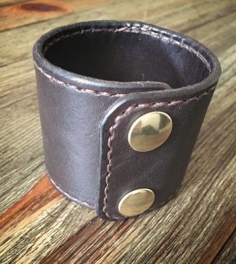 Custom Made Custom Leather Cuff Bracelet