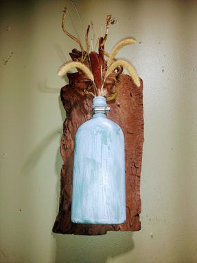 Custom Made Rustic Wall Vase