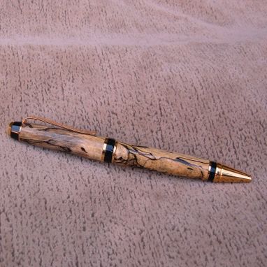 Custom Made Wood Pen Of Ambrosia Maple  C004