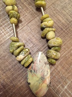 Custom Made Natural Jade Necklace