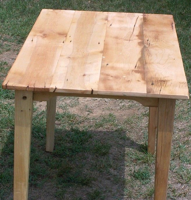 Buy Hand Crafted Bar Height Breakfast Table Made From Reclaimed Maple