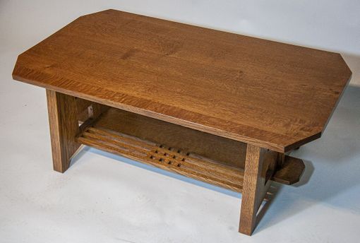 Custom Made Arts And Crafts Coffee Table