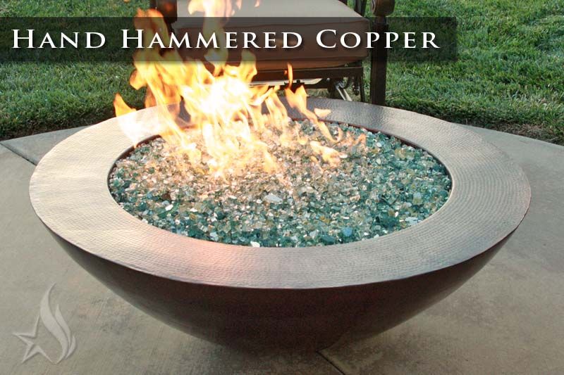 Buy Hand Crafted 45 Inch Copa Moreno Hand Hammered Copper Fire Pit