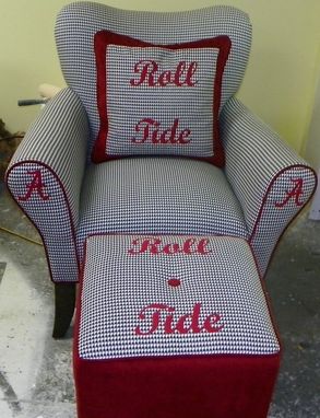 Custom Made Team Chair Roll Tide Roll