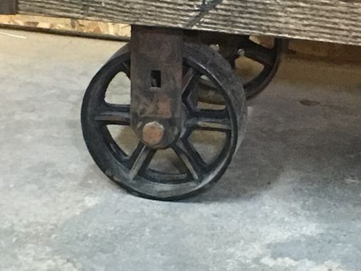 Custom Made Factory Cart Bench