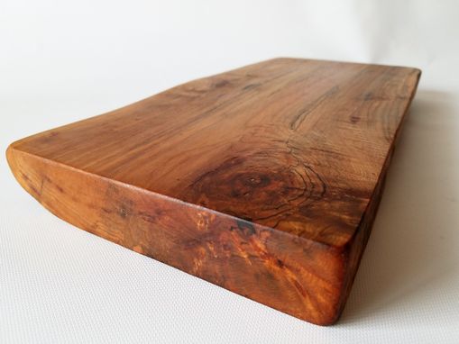 Custom Made Serving Board- Charcuterie Board- Natural Wood Server- Spalted Maple- Burl- Cutting Board