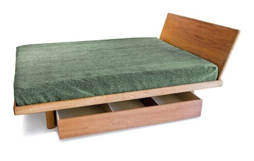 Handmade Floating Platform Bed (Frame Only) by Bedworks 