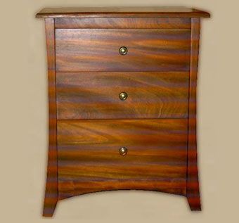 Custom Made Mahogany Nightstand