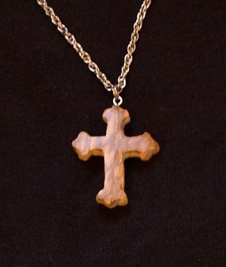 Custom Made Mammoth Ivory Cross Necklace