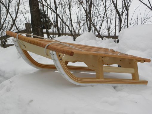 Custom Made Woodwen Sleds