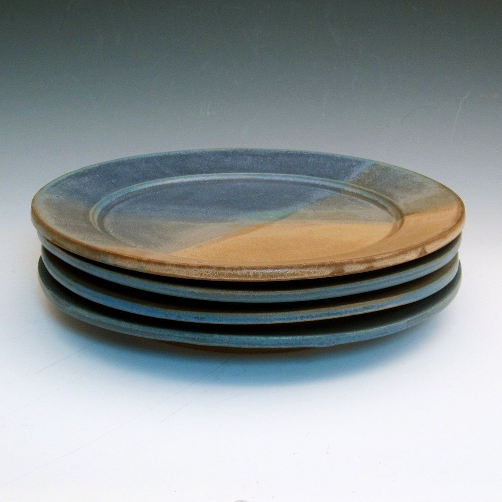 Hand Made Handmade Pottery Dinner Plate Choose Your Glaze Color And