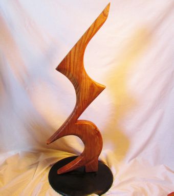 Custom Made Quarter Rest Large Musical Symbol Wood Sculpture