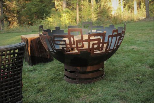 Buy A Custom Made Prevailing Links Fire Pit Made To Order From