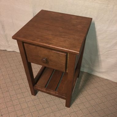 Custom Made Custom Made Mr2 Solid Cherry Side Accent Or Night Stand