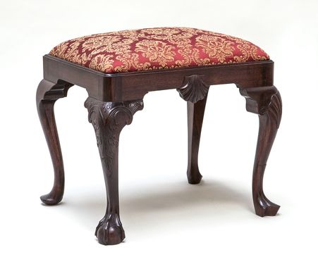 Custom Made Georgian Footstool