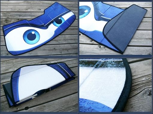 Custom Made Mini Cooper Eyes Sunshade - Eyeshade