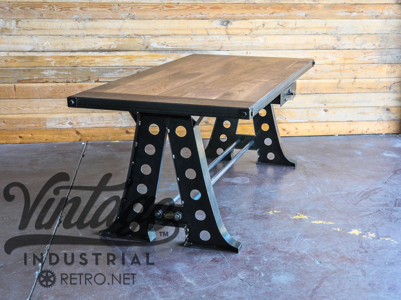 Handmade A Frame Desk by Vintage Industrial, LLC