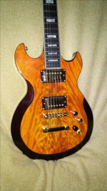 Custom Made Custom Occhineri Guitar Satinwood