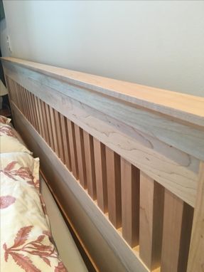 Custom Made Modern Shaker Bed