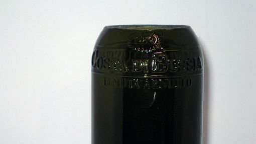 Custom Made Wine Bottle Vase: Costa Di Bussia