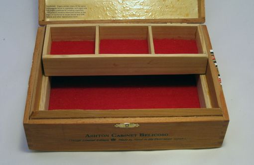 Custom Made Cigar Jewelry Box: Ashton Cabinet Belicoso