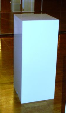 Custom Made Lucite / Acrylic Pillars - Plant Stand - Different Colors, Size Available