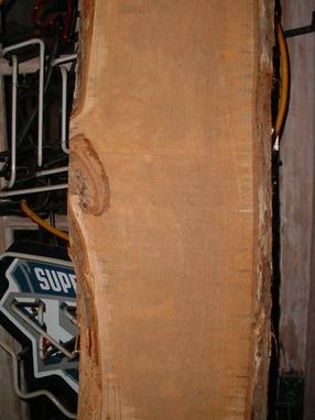 Custom Made Rough Sawn Pine Boards With Bark & Sapwood