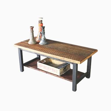 Custom Made Reclaimed Oak Timber Coffee Table