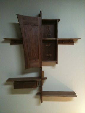Custom Made Black Walnut Cabinet Shelf