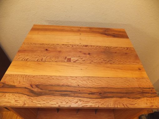 Custom Made Reclaimed Wood Stand