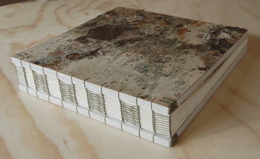 Custom Made Rustic Birch Wood Wedding Guest Book
