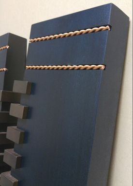 Custom Made Zipper Wall Art Piece
