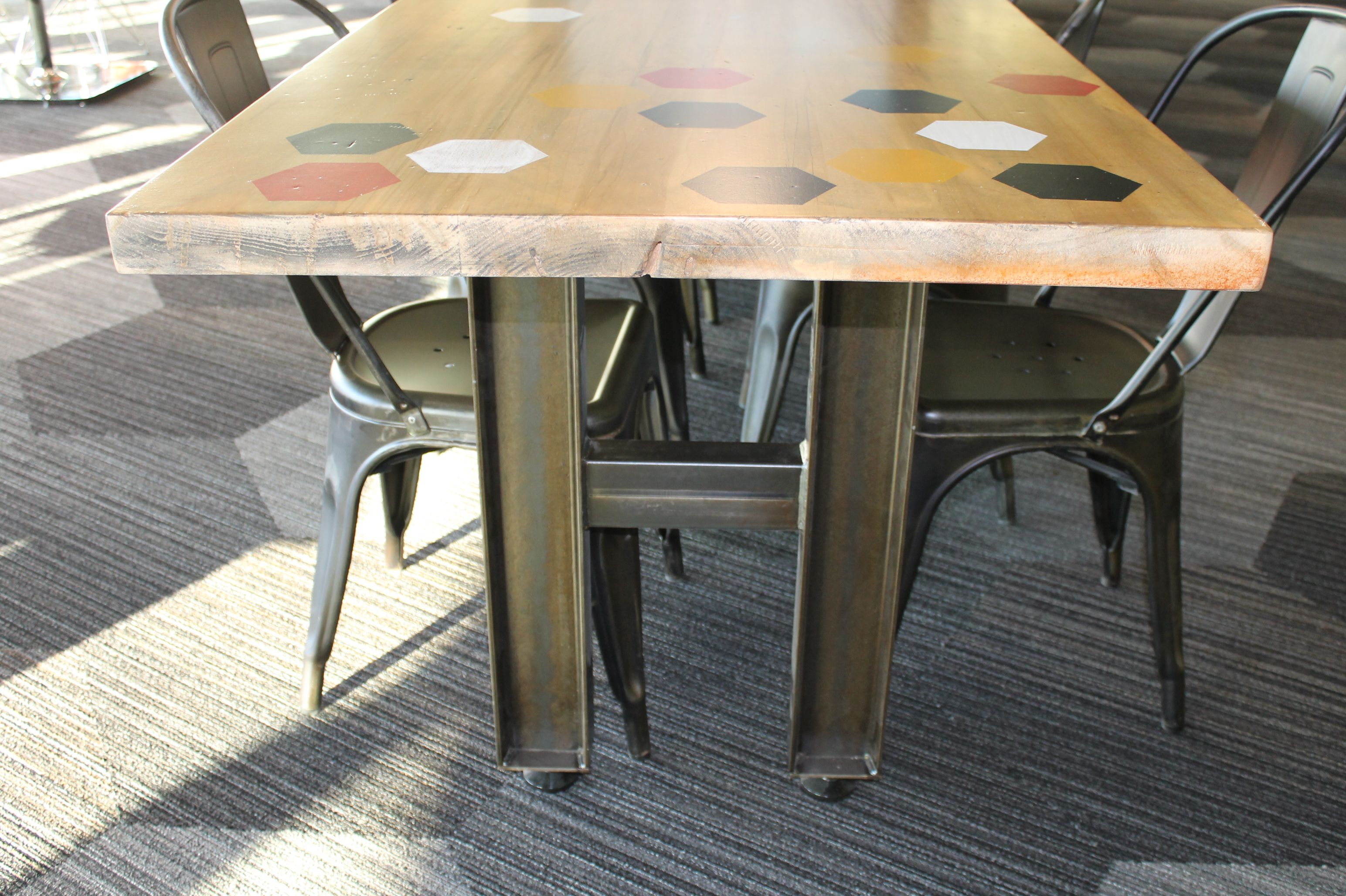 Buy Hand Made Custom Dining Table, made to order from Cornerstone
