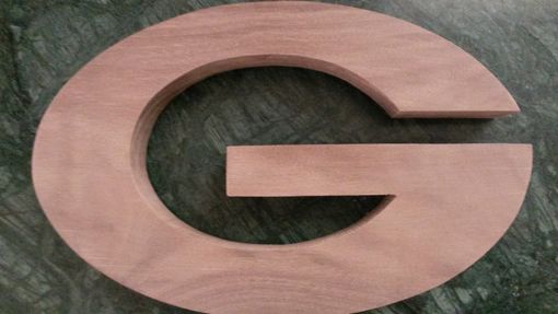 Custom Made Wood Green Bay Packers Logo