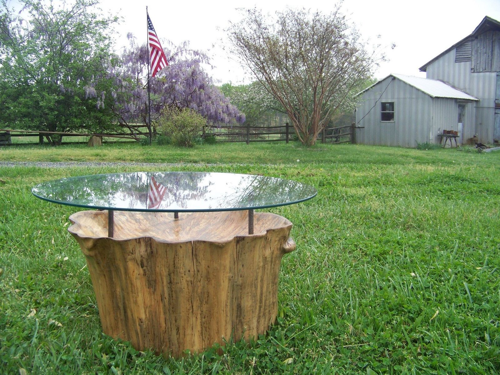 Custom Spalted Maple Coffee Table by Scott Design Woodworx LLC