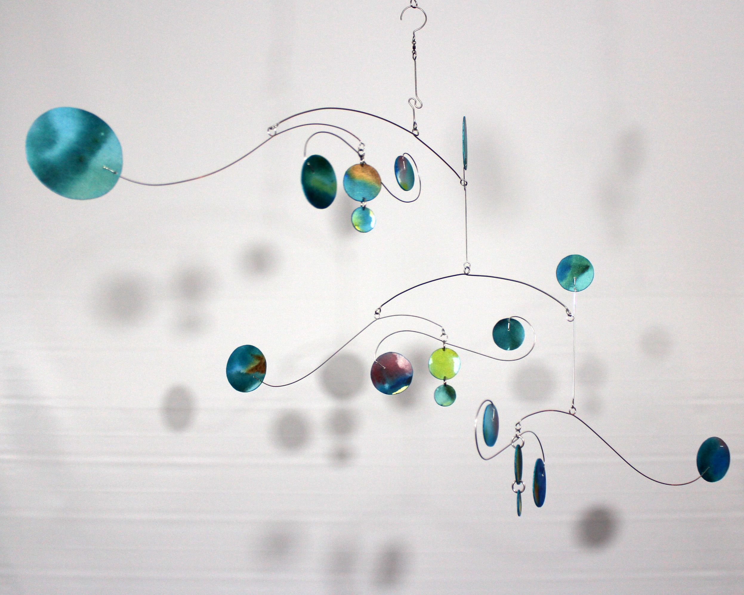 Handmade Galaxy Mobile Sculpture - Cool Design For Your Cool Home by Skysetter Mobiles | CustomMade.com