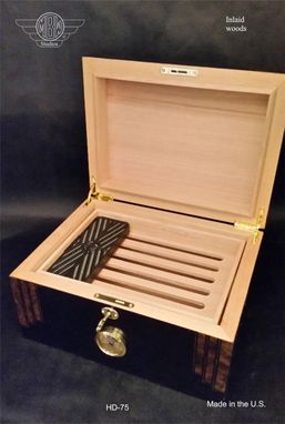 Custom Made Humidor Handcrafted In The U.S. Hd75 With Free Shipping