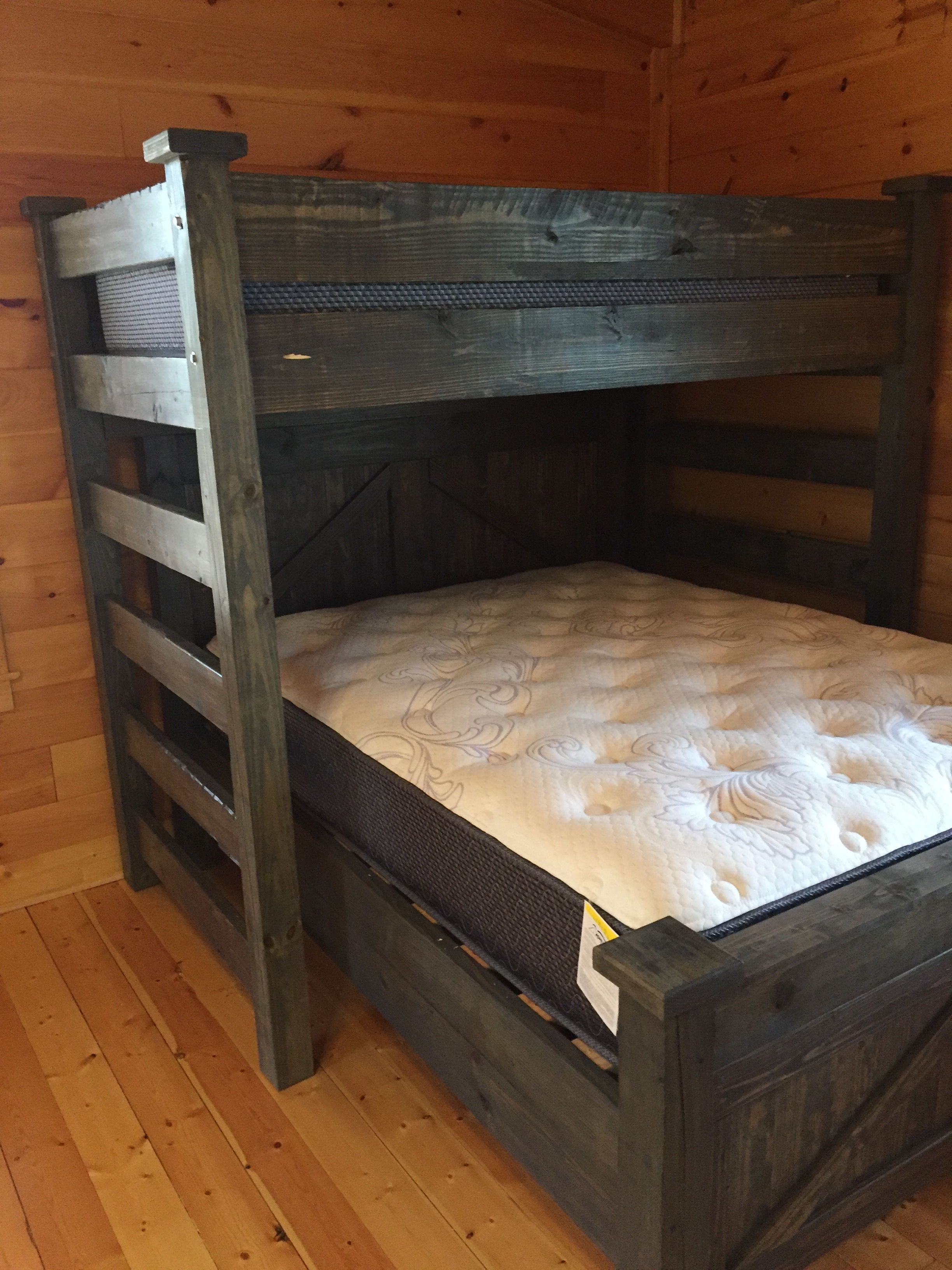 Hand Made Twin And Queen Bunk Bed by EdWood Custom Furniture