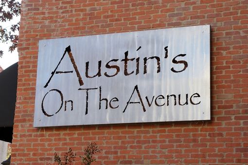 Custom Made Cutout Lettering Sign // (Min. Shipping $450+)