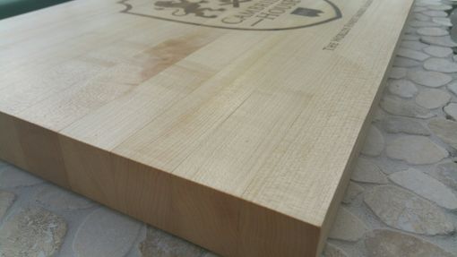 Custom Made Laser Engraved Maple Cutting Board