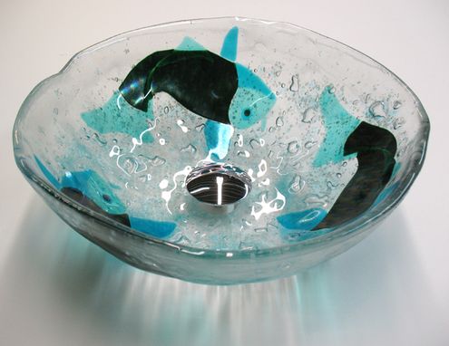 Custom Made Glass Vessel/Sink Basin
