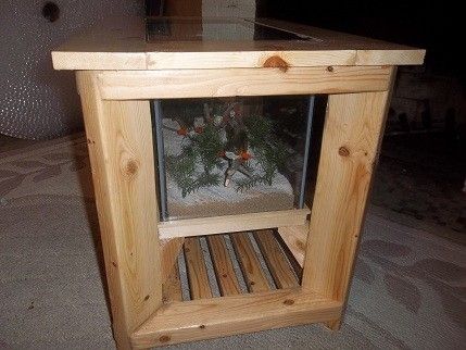 Custom Made Custom Designed And Crafted Rustic Coffee/Endtable With Wildlife Art.