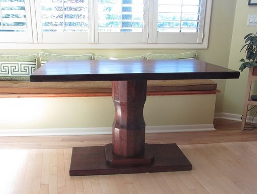 Custom Made Cherry Pedestal Table