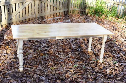 Custom Made Rustic Cypress Dining Table